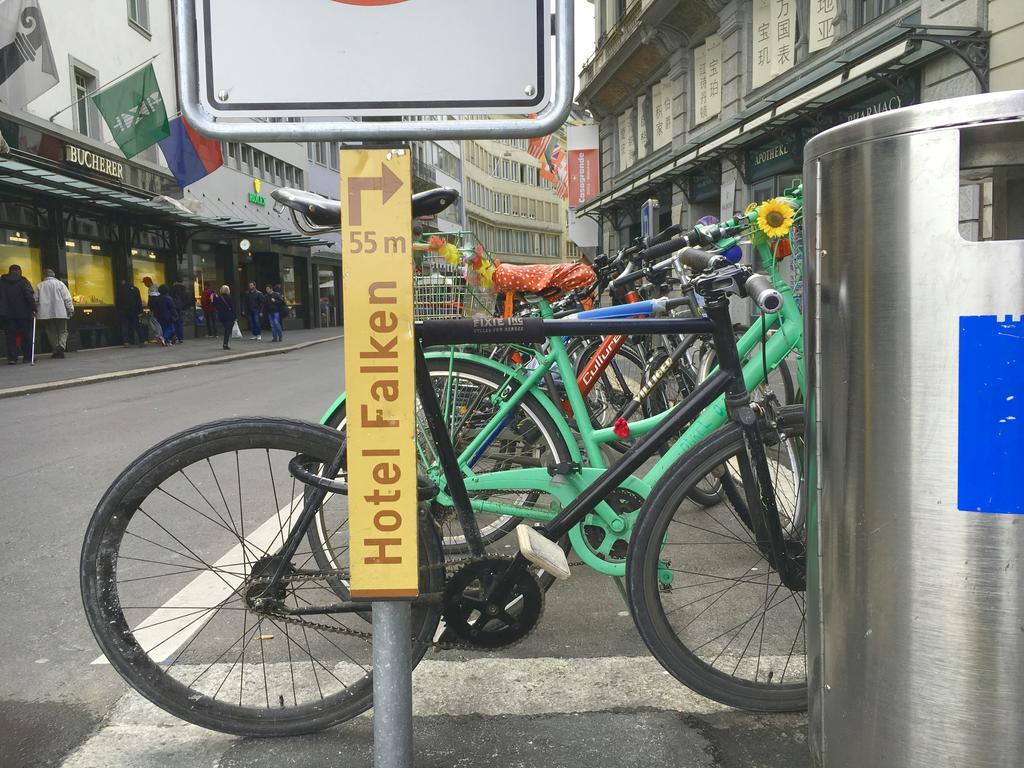 Hotel Falken Lucerne Bagian luar foto