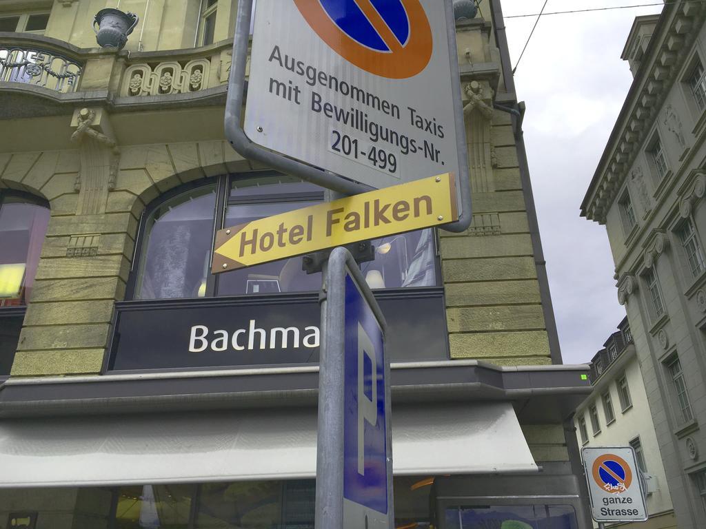 Hotel Falken Lucerne Bagian luar foto