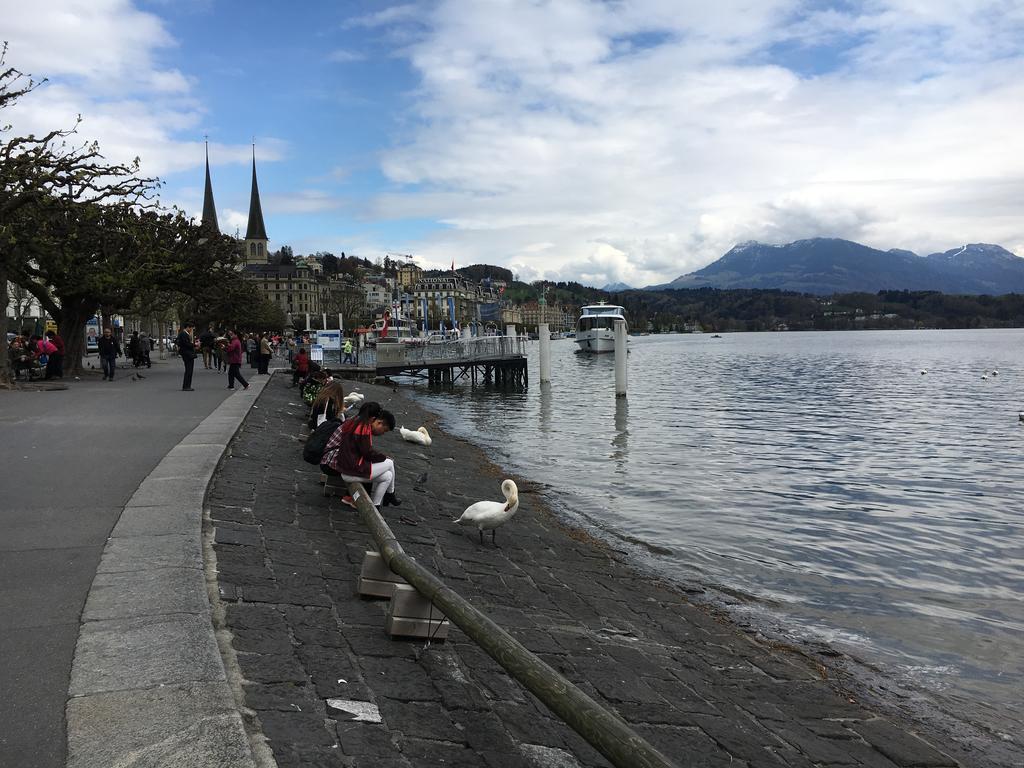 Hotel Falken Lucerne Bagian luar foto