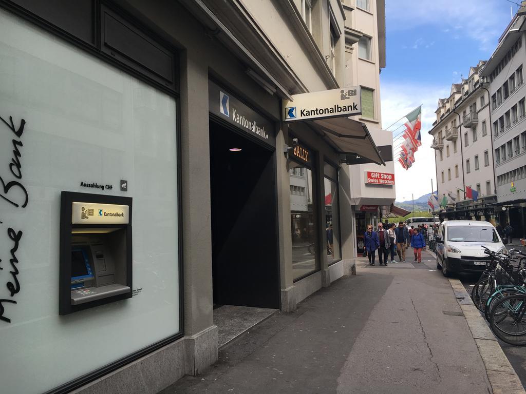 Hotel Falken Lucerne Bagian luar foto
