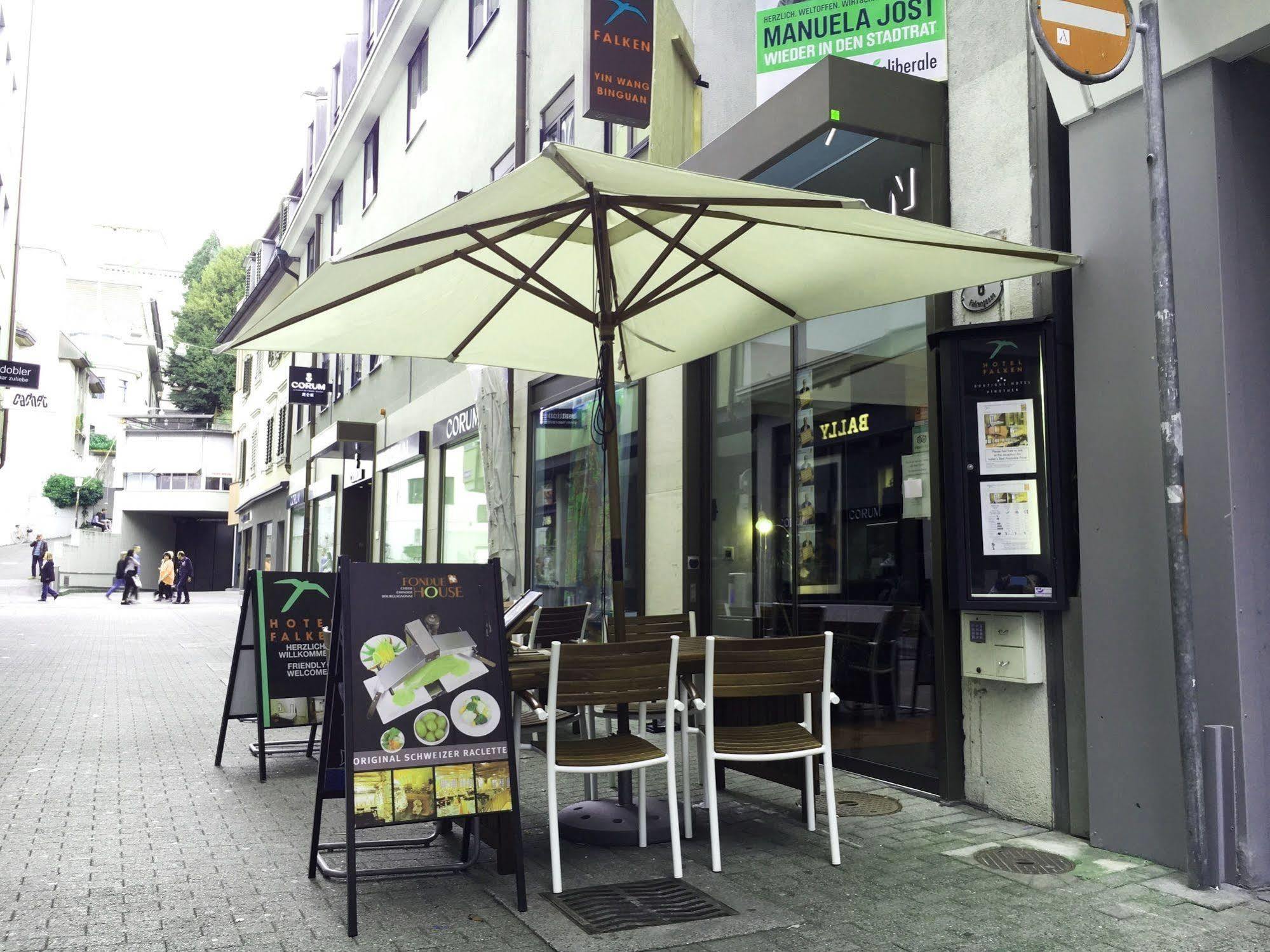 Hotel Falken Lucerne Bagian luar foto